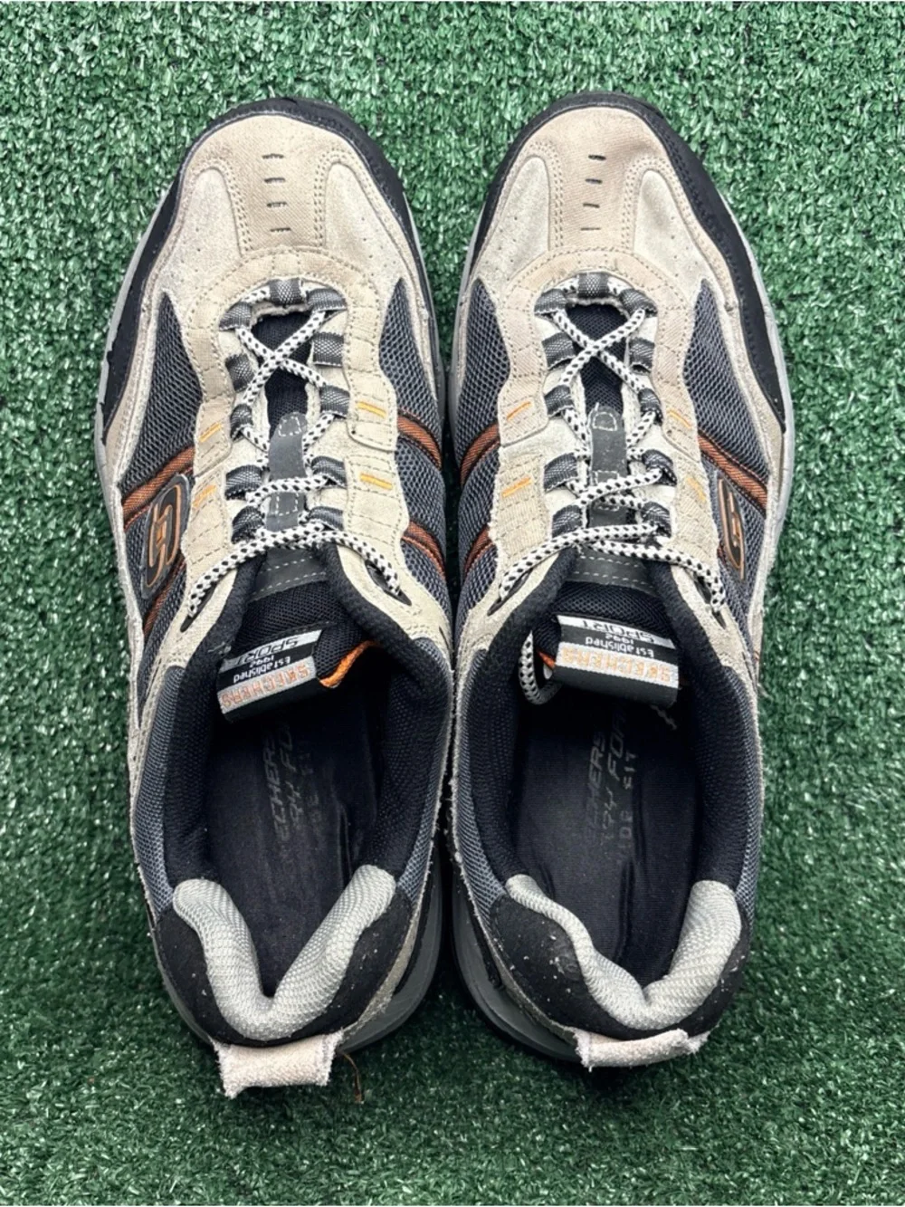 Skechers Men's Vigor 2.0 Trait‎ 51241EW Memory Foam Sneakers Size 12 EXTRA WIDE